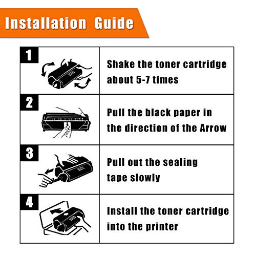 Black 1-Pack TN210BK Toner Cartridge Compatible for Brother Ink Cartridge Replacement for Brother HL-3040CN 3045CN 3070CW MFC-9010CN 9120CN DCP-9010CN Printers.