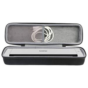 co2crea hard travel case repalcement for brother ds-720d mobile color page scanner