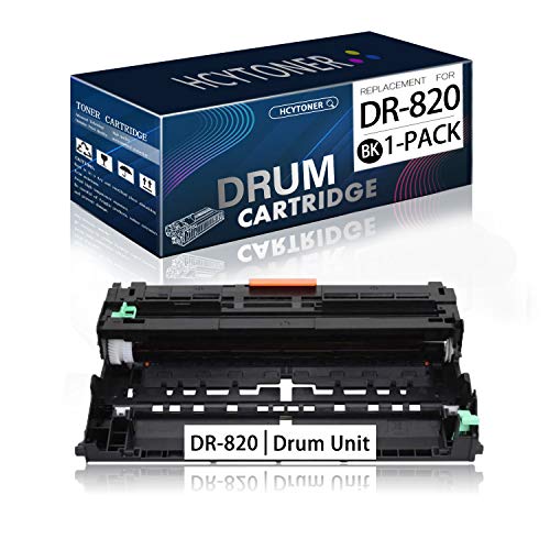 (1-Pack,Black) DR820 DR-820 Drum Unit (Toner Not Included) Replacement for Brother Cartridge DR-820 Drum Compatible DCP-L5500DN L5600DN MFC-L6700DW L5800DW L6800DW HL-L6200DW/DWT L5000D Printer