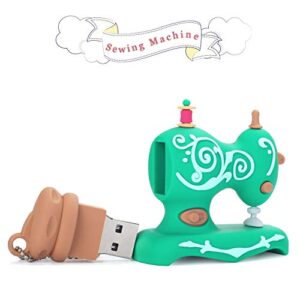 Embroidery Sewing Machine Design USB Flash Drive 16GB Gift Pen Drive Data Storage Picture Stick Pendrive Memory Stick