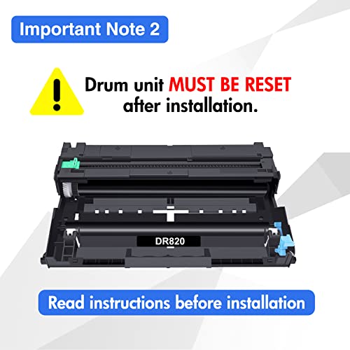 iamstech DR820 DR-820 Drum Unit Compatible Replacement for Brother DR820 DR 820 for Brother HL-L6200DW MFC-L5850DW MFC-L5900DW HL-L5100DN L5850DW L5200DW L5900DW L5700DW L6200DW Printer 1 Pack Black