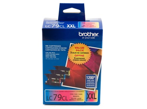 Brother International CORPORAT LC793PKS Super H.Y. Ink Cartridge - Colour 3PKS