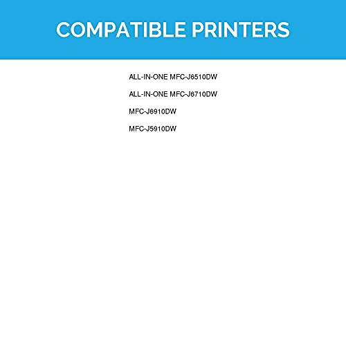 LD Compatible Ink Cartridge Replacement for Brother LC79Y Extra High Yield (Yellow)