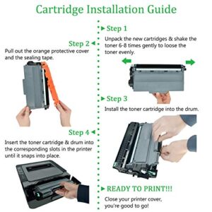 greencycle 3PK Black Laser Toner Cartridge Compatible for Brother TN850 TN-850 High Yield use in HL-L6300DW L6400DW L6400DWT MFC-L6750DW L6800DW L6900DW DCP-L5500DN L5600DN L5650DN