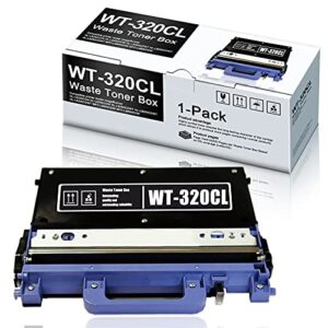 allu 1 pack compatible wt-320cl wt320cl waste toner box replacement for brother hl-l8250cdn hl-l8350cdwt mfc-l8600cdw mfc-l8850cdw mfc-l9550cdw printer