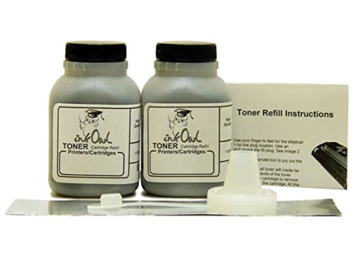 InkOwl Toner Refill Kit Replacement for Brother TN-630, TN-660 (2-Pack)