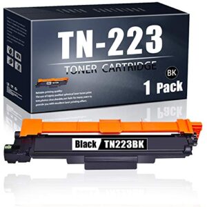 tn-223/tn223bk compatible toner cartridge replacement for brother tn-223/tn223bk ink cartridge(black,1-pack).