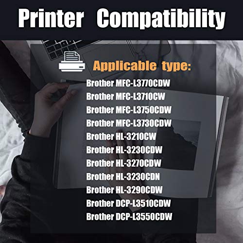 TN-223/TN223BK Compatible Toner Cartridge Replacement for Brother TN-223/TN223BK Ink Cartridge(Black,1-Pack).