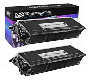 speedy inks compatible toner cartridge replacement for brother tn650 high-yield (black, 2-pack)