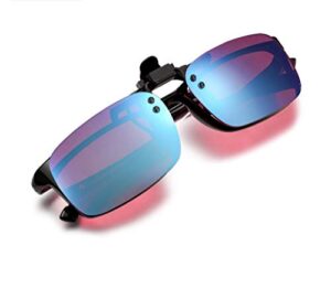 pilestone tp-029 lens b color blind glasses clip-on for severe red-green blindness