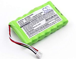 vi vintrons battery replacement compatible for brother pt-7600, pt-7600 label printer, p-touch,