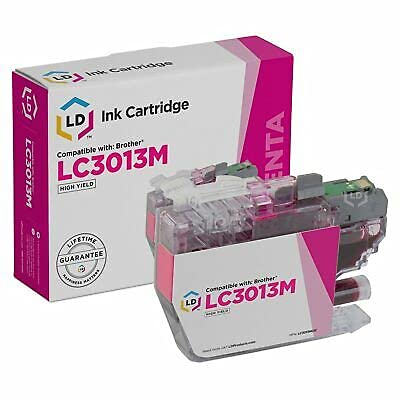 LD Compatible Ink Cartridge Replacements for Brother LC3013 High Yield (Cyan, Magenta, Yellow, 3-Pack)