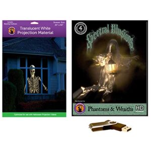 spectral illusions phantoms & wraiths compilation video on usb with reaper brothers rear projection screen.