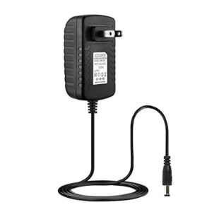 qkke ac/dc adapter power charger cord for brother p-touch pt-d400 label maker labeler