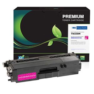 mse brand remanufactured toner cartridge replacement for brother tn339 | magenta | super high yield