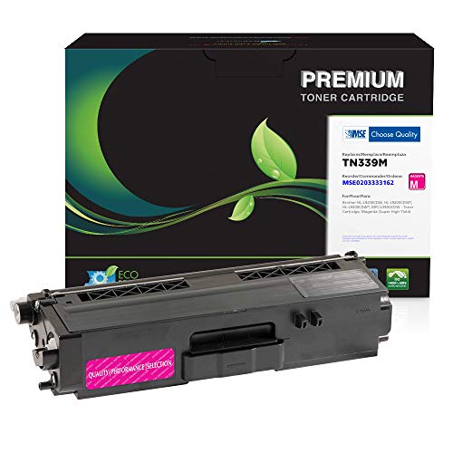 MSE Brand Remanufactured Toner Cartridge Replacement for Brother TN339 | Magenta | Super High Yield