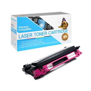 suppliesoutlet compatible toner cartridge replacement for brother tn115m / tn110m (magenta,1 pack)