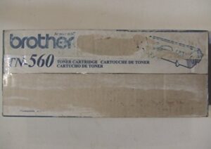 brother tn560 high-yield toner cartridge, black – in retail packaging