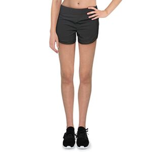 gaiam womens fitness workout yoga shorts black xs