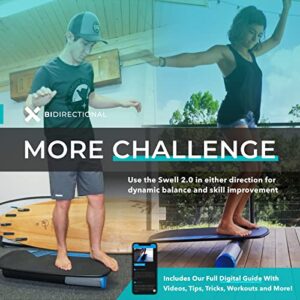 Revbalance Swell 2.0 - Surf & Paddle Balance Board Trainer (Reef - Teal)