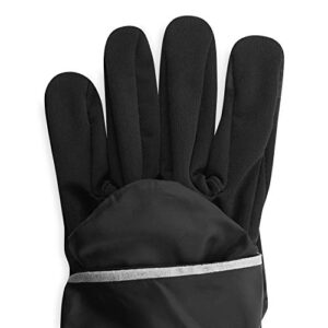 Gaiam Running Gloves Womens Convertible Mittens Touchscreen Compatible - Warm Winter Running Gear for Women - Walking, Running, Hiking, Biking/Cycling, Workout, Exercise/Fitness (L/XL)