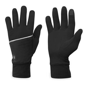 Gaiam Running Gloves Womens Convertible Mittens Touchscreen Compatible - Warm Winter Running Gear for Women - Walking, Running, Hiking, Biking/Cycling, Workout, Exercise/Fitness (L/XL)