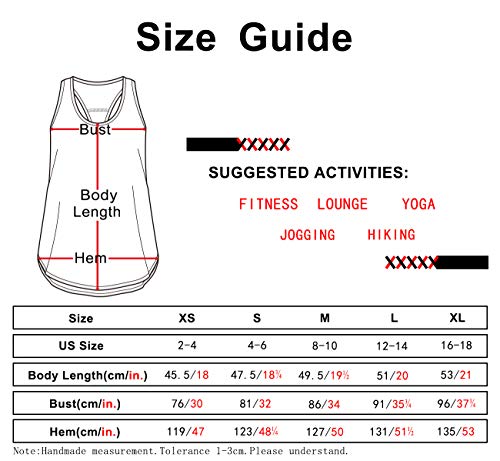 icyzone Workout Tank Tops for Women - Athletic Yoga Tops, Racerback Running Tank Top Loose Fit(Pack of 2) (S, Burgundy/Navy)