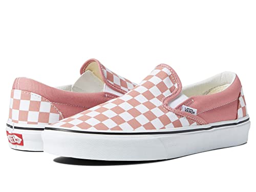 Vans Classic Slip-On™ (Checkerboard) Rosette/True White Men's 5.5, Women's 7 Medium