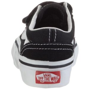 Vans Unisex-Child Old Skool V-K, Black, 6 Little Kid