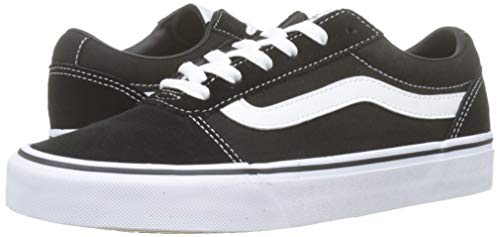 Vans Women’'s Ward Low-Top Sneakers, (Suede/Canvas) Black/White Iju, 5 UK 5 UK