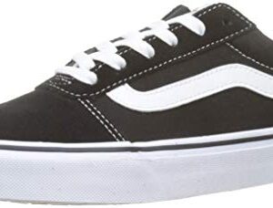 Vans Women’'s Ward Low-Top Sneakers, (Suede/Canvas) Black/White Iju, 5 UK 5 UK