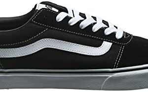 Vans Women’'s Ward Low-Top Sneakers, (Suede/Canvas) Black/White Iju, 5 UK 5 UK