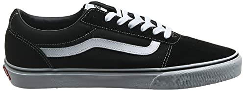 Vans Women’'s Ward Low-Top Sneakers, (Suede/Canvas) Black/White Iju, 5 UK 5 UK