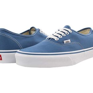 Vans Authentic Navy Navy (White),Size 9.5 Women/8 Men