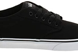 Vans Men's^Men's Atwood Low-Top Sneakers, Canvas Black White, 11 UK