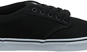 Vans Men's^Men's Atwood Low-Top Sneakers, Canvas Black White, 11 UK