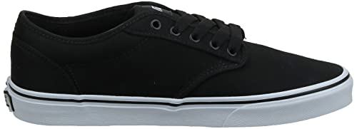 Vans Men's^Men's Atwood Low-Top Sneakers, Canvas Black White, 11 UK