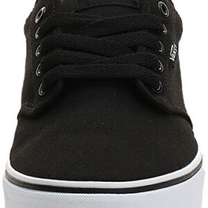 Vans Men's^Men's Atwood Low-Top Sneakers, Canvas Black White, 11 UK