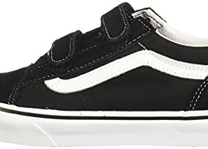 Vans Old Skool V Junior/Big Kids/Youth Shoes Black/White VN0A4UI16BT 4