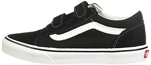 Vans Old Skool V Junior/Big Kids/Youth Shoes Black/White VN0A4UI16BT 4