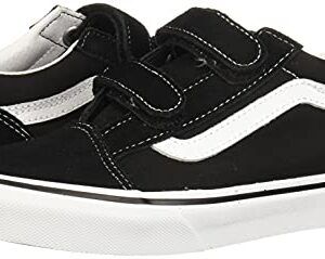 Vans Old Skool V Junior/Big Kids/Youth Shoes Black/White VN0A4UI16BT 4