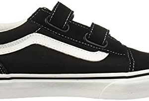 Vans Old Skool V Junior/Big Kids/Youth Shoes Black/White VN0A4UI16BT 4