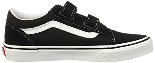 Vans Old Skool V Junior/Big Kids/Youth Shoes Black/White VN0A4UI16BT 4