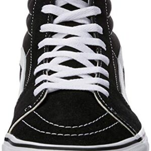 Vans Sk8-hi¿ Core Classics, Black/Black/White Canvas, 8.5