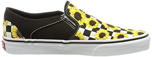 Vans Women's Low-Top Trainers Sneaker, Sunflower Checker Multi White, 8