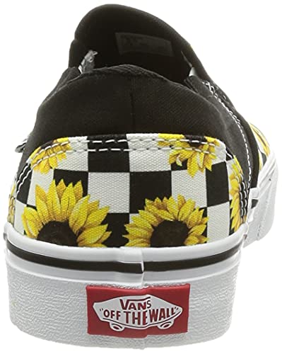 Vans Women's Low-Top Trainers Sneaker, Sunflower Checker Multi White, 8