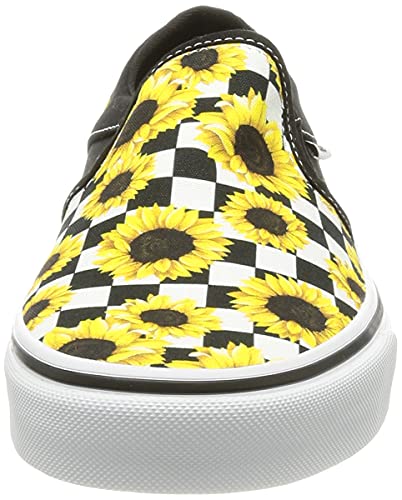 Vans Women's Low-Top Trainers Sneaker, Sunflower Checker Multi White, 8