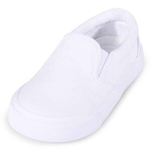 kids shoes toddlers canvas sneakers slip-on comfortable light weight skin-friendly causal running tennis shoes for boys girls(toddle/little kids/big kids)