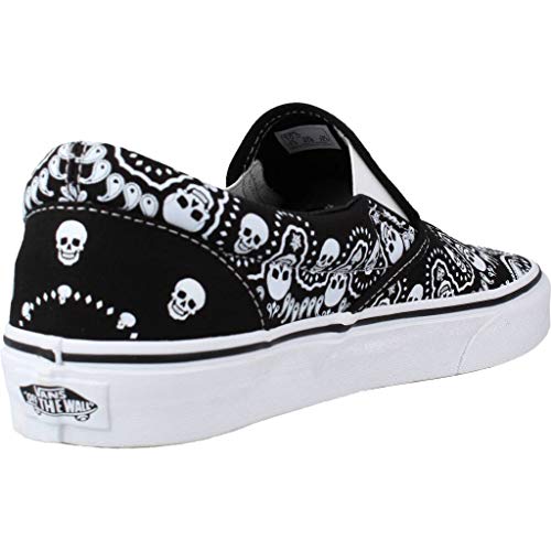 Vans Classic Slip-On™ (Bandana) Classic Black/White Men's 10.5, Women's 12 Medium