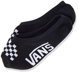 vans classic canoodle 3-pack black/white women’s sock size 7-9 (shoe 1-6)